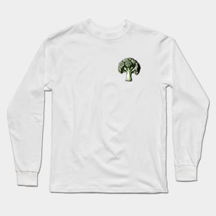 Simplicity of Broccoli Long Sleeve T-Shirt